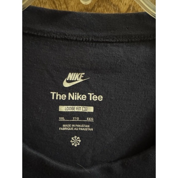 Nike Sportswear Premium Essentials Loose Mens Shirt Size XXL NAVY DO7392-410 - Picture 5 of 8